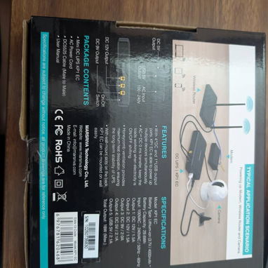 Mini UPS marca Marsriva 8000mah - Img 125108357