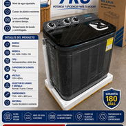 LAVADORA SEMIAUTOMÁTICA MILEXUS 7KG, ENTREGA DE FACTURA A SU NOMBRE. VARIEDAD DE LAVADORAS AUTOMÁTICAS Y SEMIAUTOMÁTICAS - Img 57109638