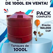 Tanques de agua de 1000 L en venta. Kit completo. Envío gratis!!!! - Img 57997036