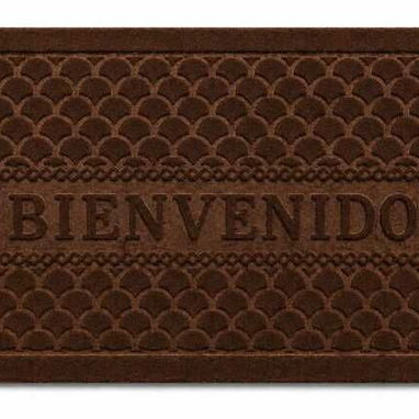 Alfombra Decorativa de Entrada "Bienvenido" – 40 × 60 cm  💲Precio: 9 USD  Dale un toque acogedor y elegante a la entrad - 5/6