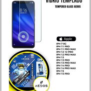 Cables v8 y micas d vidrio para iPhone por cantidad - Img 45610047