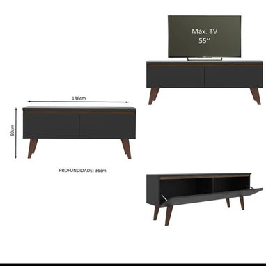 Muebles de televisor importados nuevos en caja con domicilio incluido - Img 123097622