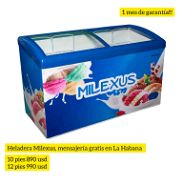 Heladera / Congelador horizontal de 10 y 12 pies Milexus - Img 45585352