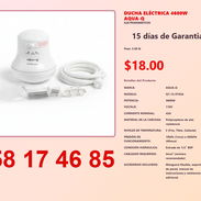 DUCHA ELÉCTRICA 4600W AQUA-Q - Img 54823074
