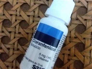 Cloranfenicol hunguento oftalmico 5 mg, .Vence en agosto 2025, ----3.50usd o al cambio actual - Img 68681132