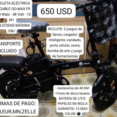Bicicletas eléctricas, bicimotos y motos eléctricas. - Img 124439390