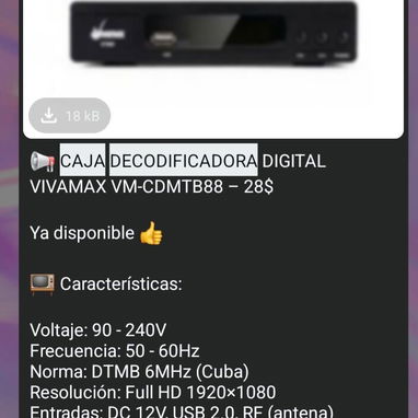 Caja decodificadora - Img 123180532