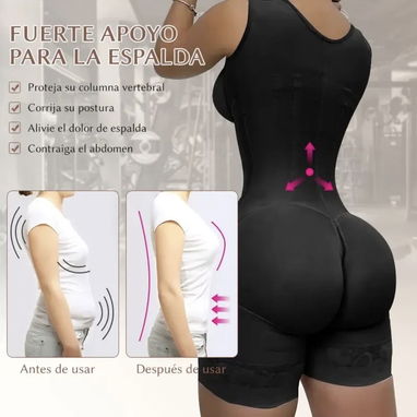 Faja Colombiana Postparto de alta compresión Reductora, Mujer, Talla M - Img 126060920