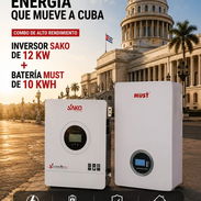 Inversor Sako 12 kw 110 y 220 Batería Must 10 kwh 51.2v 200ah 5400 usd - Img main-image-56577633