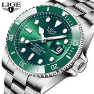 🛍️ Reloj Hombre ✅ Relojes Hombre homenaje a Rolex Submariner Verde NUEVO a Estrenar Reloj Acero Inoxidable Gama Alta - Img 44583031
