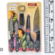 set de cuchillo con tabla de picar - Img 54392162