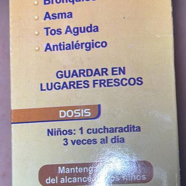 Jarabe descongestionante, expectorante ,resfríos, bronquios - Img 108016525