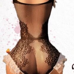 Body de malla con lazo - 2/2