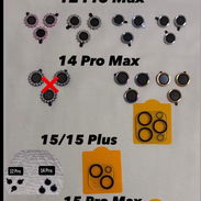 Protectores de cámara para iphone de brillos y lisos varios modelos - Img 55128582