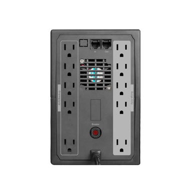UPS APLUS Línea Interactiva 1000VA/600W + 2 USB - 2/3