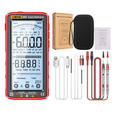 💫 Multímetro digital inteligente aneng 681 excelente calidad, presicion.  60 USD - Img 83767098