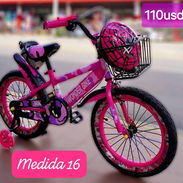Bicicleta medida 16 de niña. Precio 110usd. 52939911 - Img 57842553