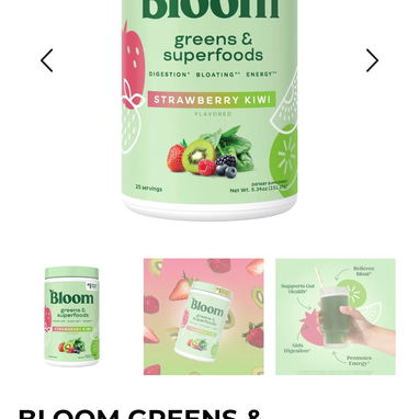 23usd Bloom Nutrition Greens (Suplemento Nutricional) 5 6799461 y 5 1699376 - Img 117735109