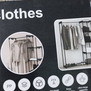 Clóset Portátil Con Zapatera - 7/8