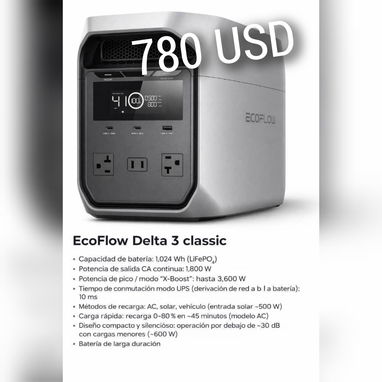 EcoFlow y Kits de Inversores y Baterías de Litio - Img 123565244
