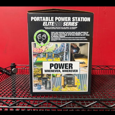 Portable power station elite200 series con su panel - Img 125324102