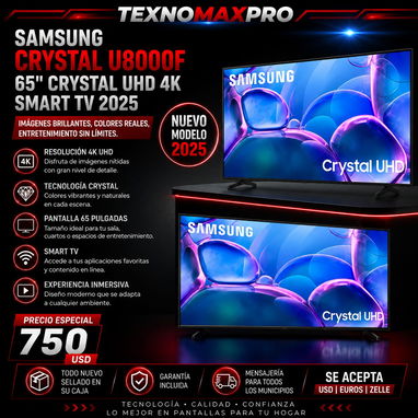 🔥📺 SAMSUNG QLED Q7F 65P” 4K 2026 – NUEVO SELLADO EN CAJA 🔥📺📞53321047 - 2/4