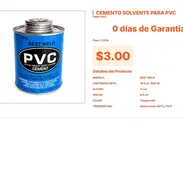 Pegamento Best Weld para PVC: Resistencia Química e Hidráulica VPT#-0083 - Img 55656383