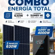 Combo de dos paneles con inversor en 1080 USD se recoge en almacén en cerro $1150 Garantía 15 días - Img 56909262