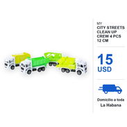 My City Streets Clean Up Crew 4 Pcs 12 cm - Img 58425542