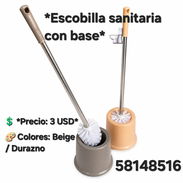 ESCOBILLA SANITARIA CON BASE - Img 55987545