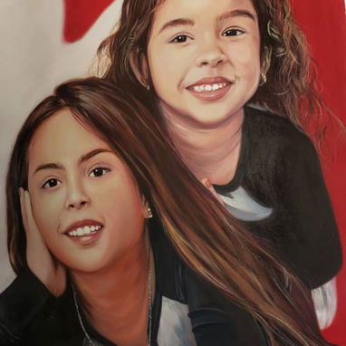 Se realizan cuadros decorativos ,retratos por encargo en oleo sobre lienzo - Img 121139131
