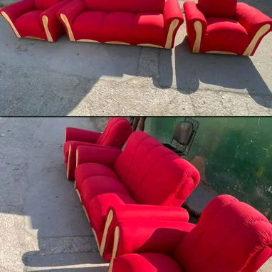 Interesados llamar al 58879086 inf.. o contactar por Whatsapp o messenger. - Escáparates y gabetero. - Juego de sala. - Img 127827644
