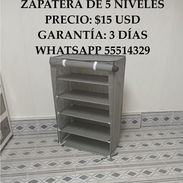 ZAPATERA DE 5 NIVELES, ENTREGA DE FACTURA, VARIEDAD DE ÚTILES DEL HOGAR, ETC - Img 55318239