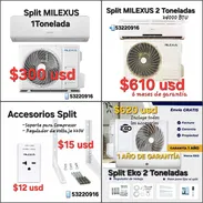 ‼️SPLIT EKO, Milexus... de 1 y 2 Toneladas. ‼️GARANTÍAS DESDE 1 MES HASTA 1 AÑO Y FACTURA‼️53220916 - Img 50575598