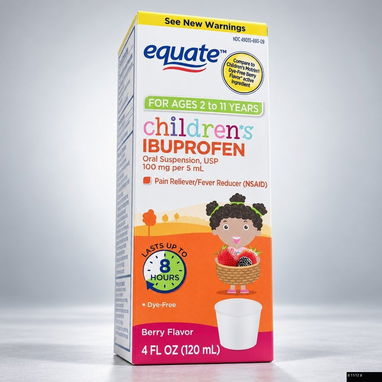 Equate Ibuprofeno Suspension 100mg - 2/3