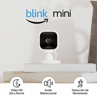 Cámara de seguridad Inteligente WiFi 1080P con detección de movimiento -  Blink Mini 🔒🌐 $27.90 - 2/6