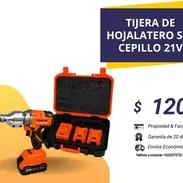 TIJERA DE HOJALATERO SIN CEPILLO 21V - Img 57617281