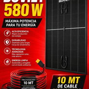 Combo de delta 3 Classic más un cable y panel solar de 580 W marca boviet - Img 57140898