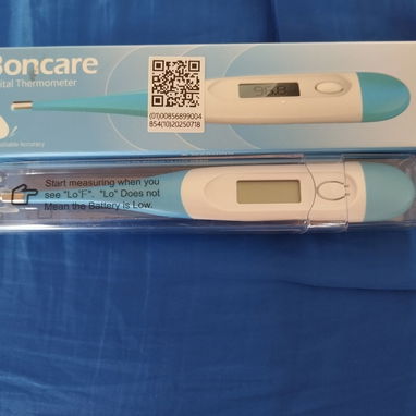 Termómetro digital nuevo en cu caja en grados celsius, marca Boncare, se prueba antes de vender. - 2/6