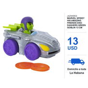 Jazwares Marvel Spidey His Amazing Friends Disc Dashers Green Goblin 13 cm - Img 58468959