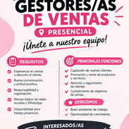 Buscamos gestores de venta presenciales - Img 57513128