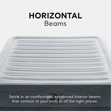 Intex Dura-Beam Deluxe Comfort Plush Airbed, cama de aire de felpa con bomba interna New caja - Img 103169640