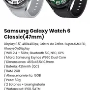 Samsung Galaxy Watch 6 Classic(47mm). Nuevo con garantía - Img 51367416