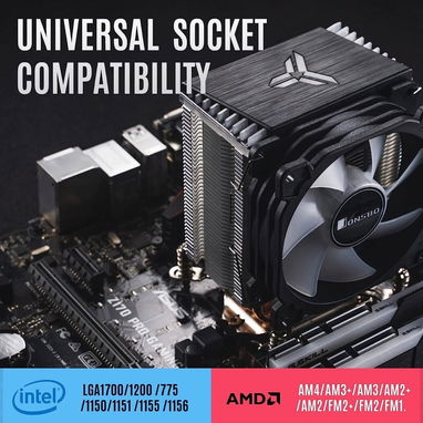 ❄️ ENFRIADOR DE CPU JONSBO CR1400 RGB ❄️🌐 49.99 USD - 3/8
