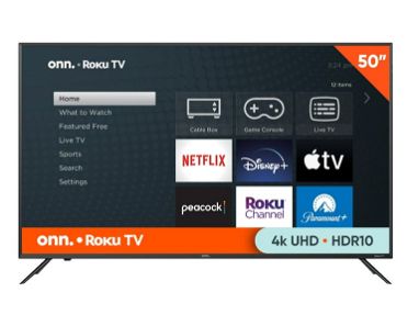 Smart TV onn LED UHD 4K (2160p) de 50" - Img main-image