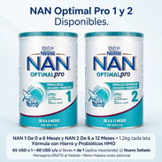 Leche NAN OPTIMAL PRO Etapa 1 y 2 (Lata de 1.2 kg) - Img 56924871
