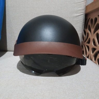 casco negro  con viscera ambar talla L - 52747926 - Img 119571161