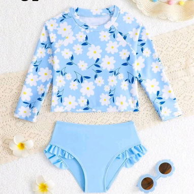 Trajes de baño para niñas talla 5 años - Img 124184426