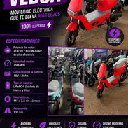 BICIMOTO/ Scooter eléctrica VEDCA - Img 56350960