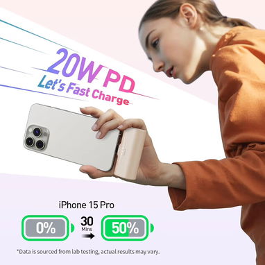 ☎️53544655 🛵 Entrega Disponible ⭐ iWALK Power Bank Portátil USB-C 20W 4,500mAh⭐ - Img 123396761